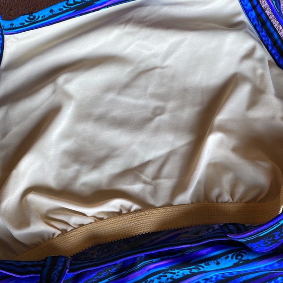 Miraclesuit Swimsuit Blue, Purple , Black and Teal Size 16 - Picture 3 of 16